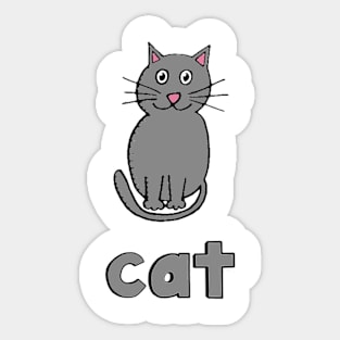 This is a CAT Sticker
